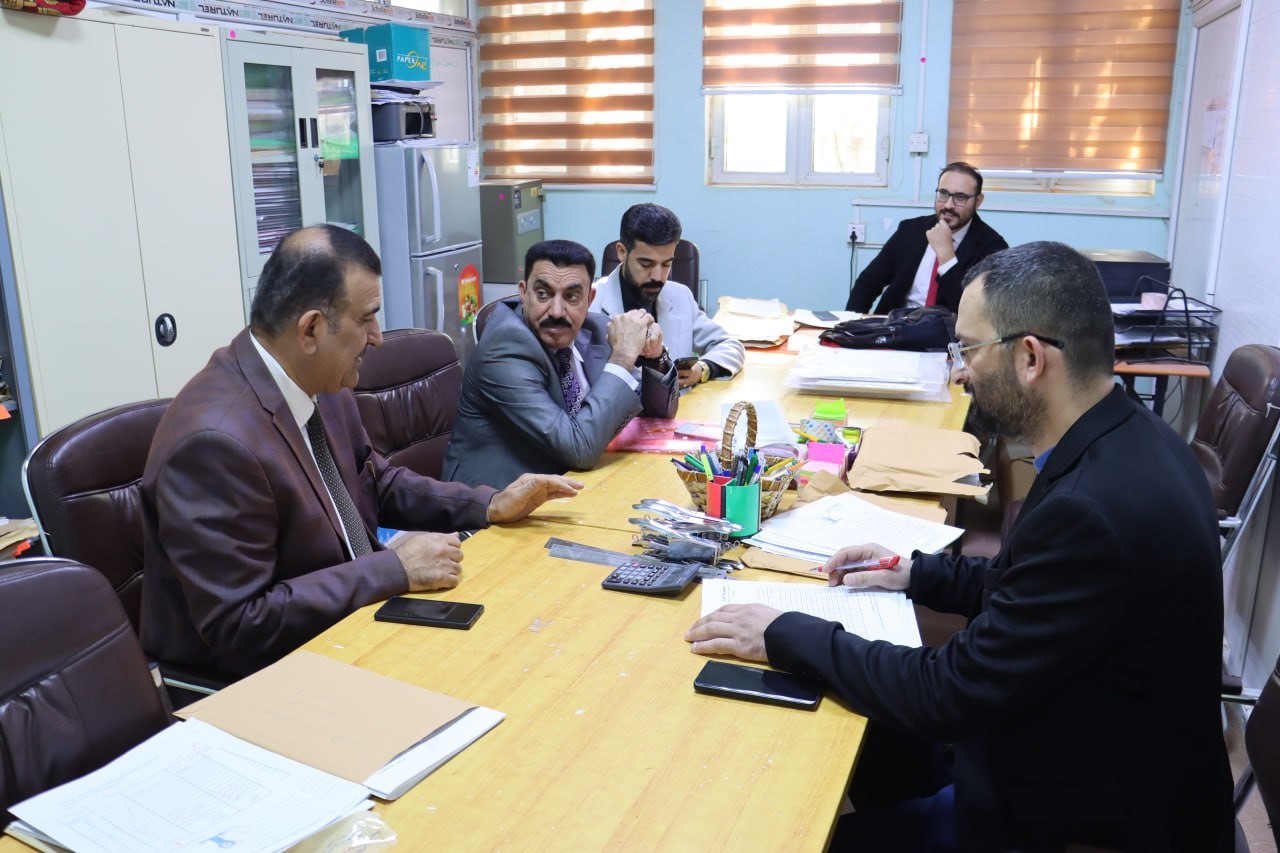 The Central Committee Supervising Undergraduate Examinations visits the College of Agriculture and commends the efforts of its Deanship.